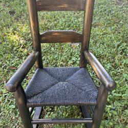 Antiqued Toddler Rocking Chair **Perfect Holiday Photo Prop!