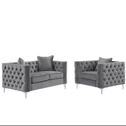 2 Piece Sofa Set 
