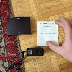 HD Video Converter YPbPr+L/R  To HDMI