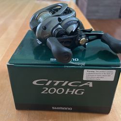 Shimano Citica 200HG Baitcasting Reel for Sale in San Jose, CA - OfferUp