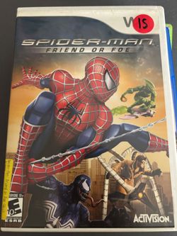 Spiderman friend or foe wii