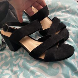 Black Heels Size 9