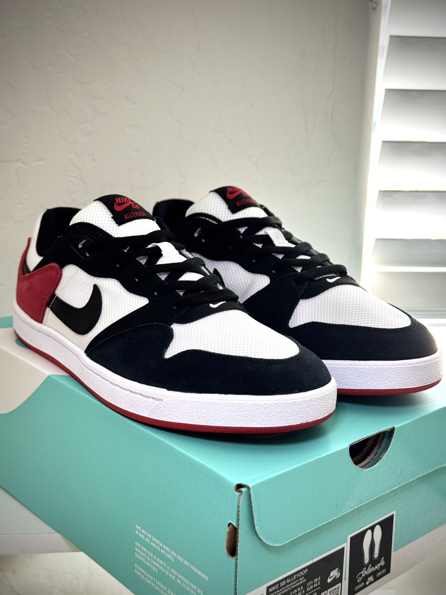 Brand New Nike SB Alleyoop “Black Toe” – Style CJ0882-102