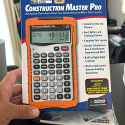 Construction Master Pro Calculator 