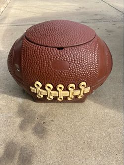 Vintage Little Tikes Football Toy Bin