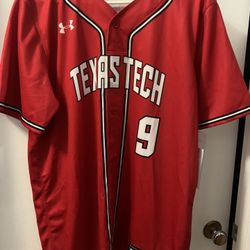 Texas Tech Baseball Jersey 