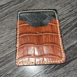 Alligator Card Holder Wallet 