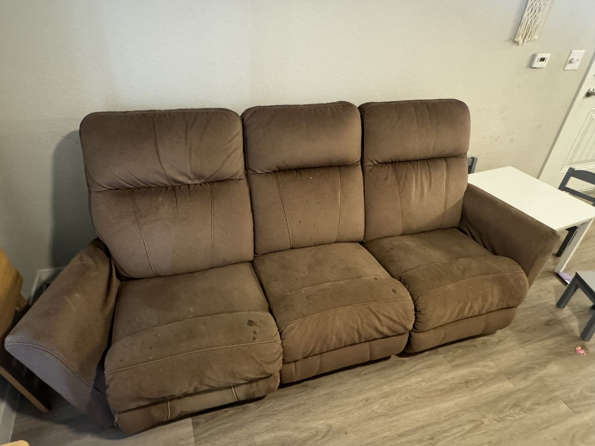 Free Dual Recliner Couch