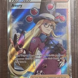Avery Full Art - Chilling Reign Holo Trainer Rare Pokemon card