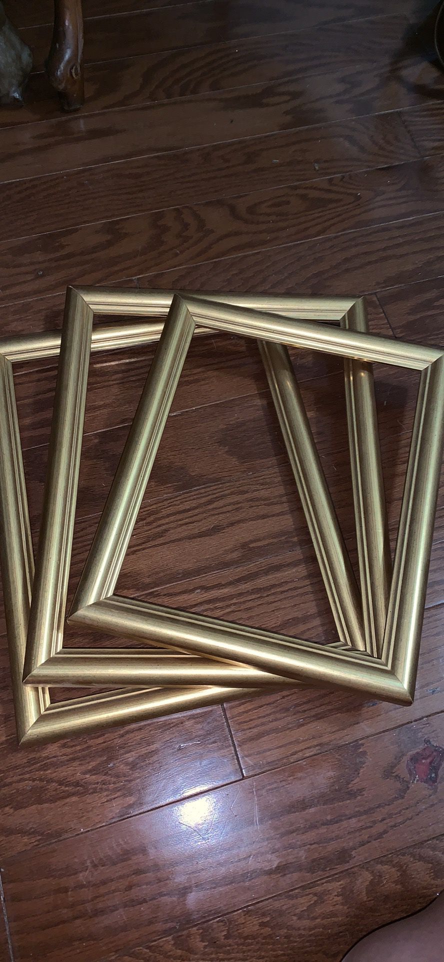 3 gold frames