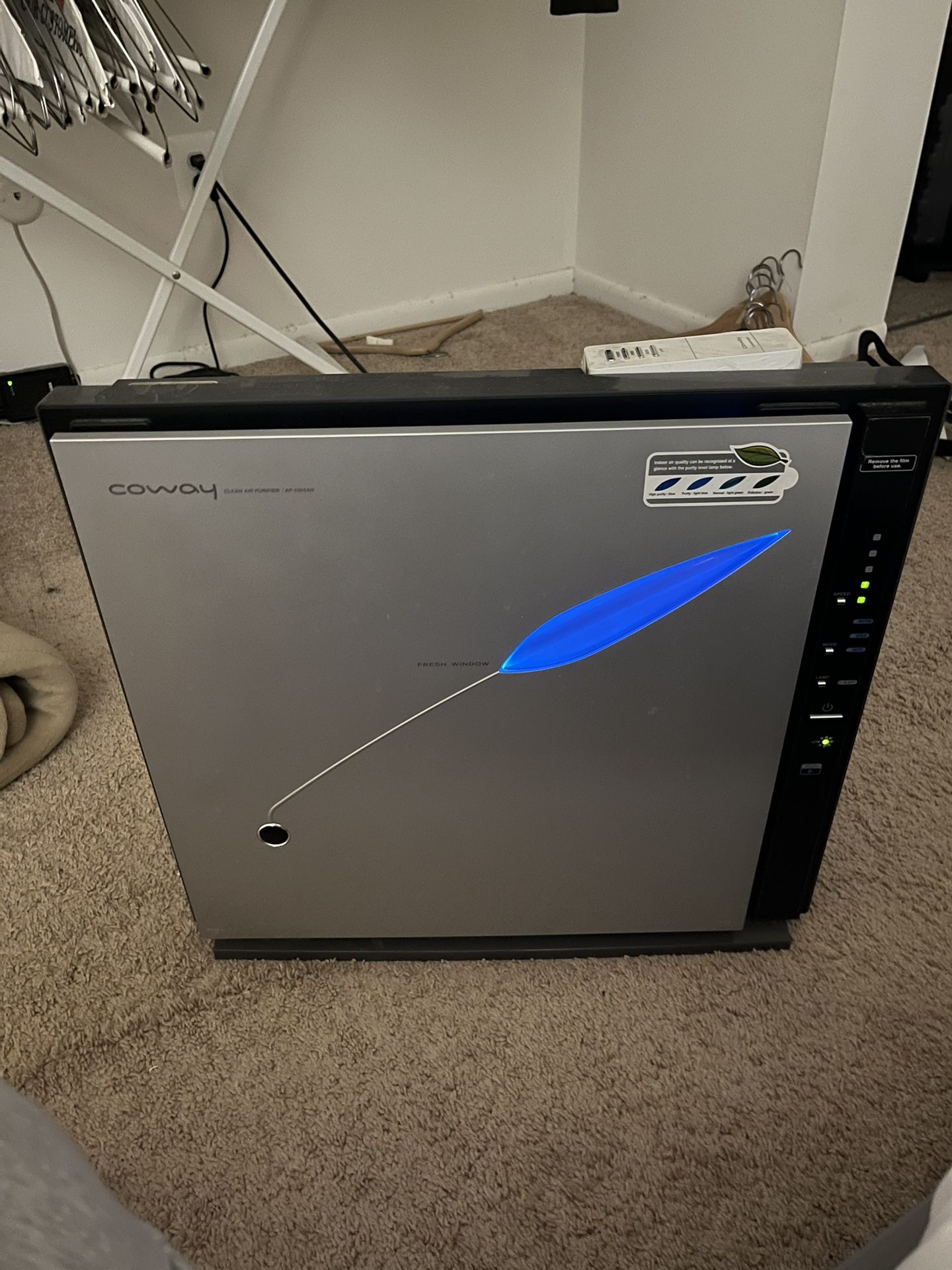 Coway Air Purifier With Remote