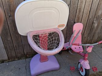 Toddler toys $10 each used condition  Slauson ave /van ness hoop can be adjusted it for taller