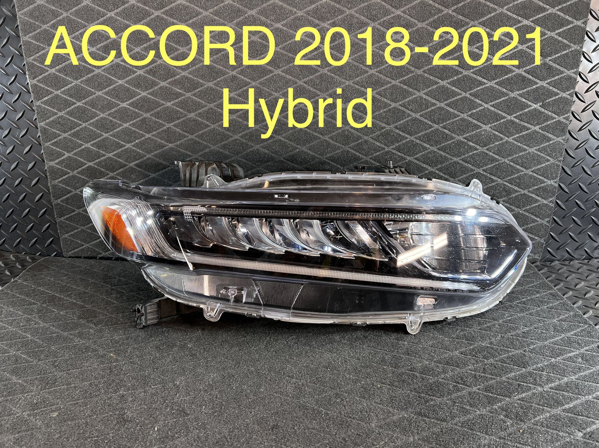 Headlight Accord 2018 2019 2020 2021 Hybrid OEM 
