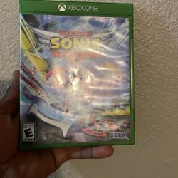 Sonic Team Racing Video Game For Xbox One 