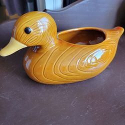 Vintage Duck Planter