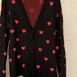 Valentine Women’s Sweater Size Large 