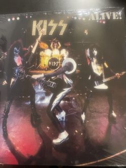 KISS ALIVE 2-LP FACTORY SEALED! Colored Vinyl!