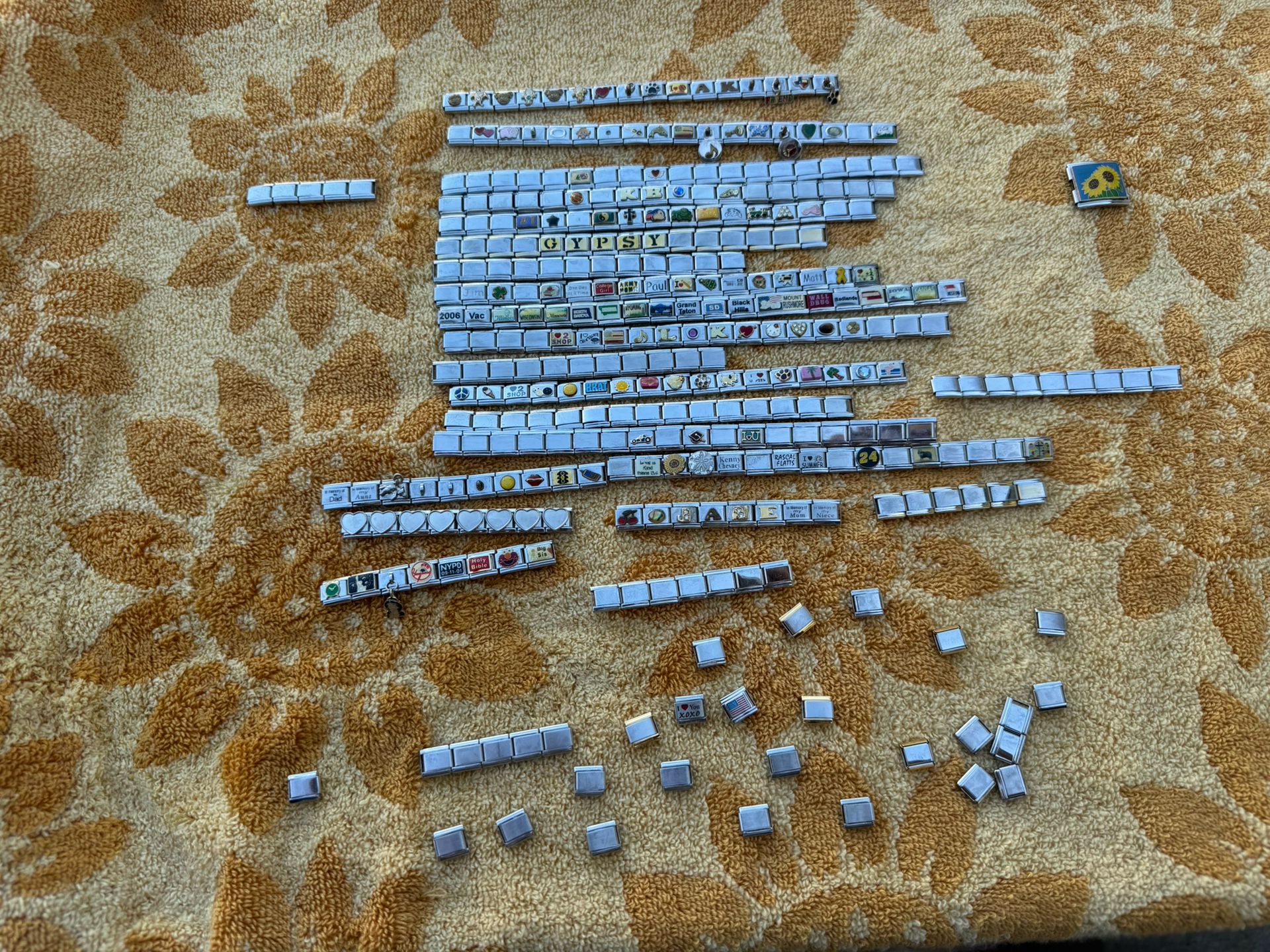 Italian Bracelet Charm Lot