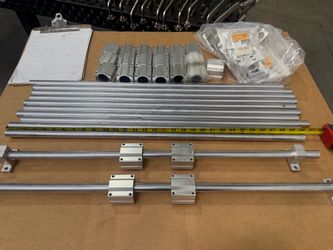 Linear Rail Slide SFC20-20mm 2 PCS 30 in/20mm SFC20 Guide Rails 4 PCS SC20 Slide Blocks 4 PCS Rail