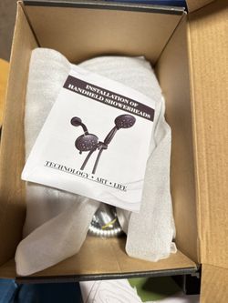 Pressure Shower Aquadance Silver