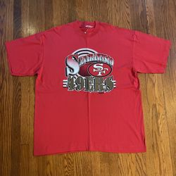 Brand New Vintage 90’s 49ers Football T Shirt