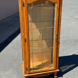 Oak China Cabinet 