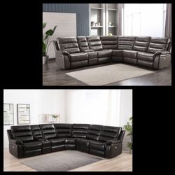 Power Reclining Sectionals In Stock For Fast Delivery