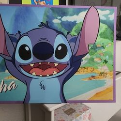 Stitch Canva Wall Decoration