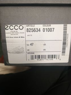 Ecco Block Infinite M White