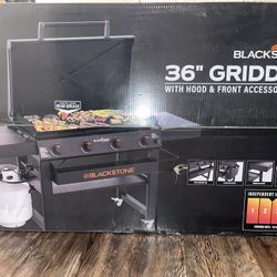 36 Inch Black stone Griddle With Shelf 