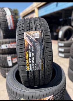 235/45/18 Blackhawk tires 🛞 $350