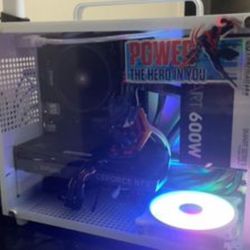 Mini Itx Gaming Pc Spiderman 2099 Themed | Zotac Spiderverse Rtx 4060 | AMD Ryzen 5600G