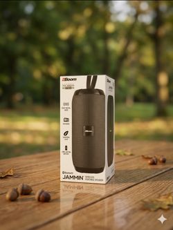 Jammin' Wireless Portable Bluetooth Speaker - Black
