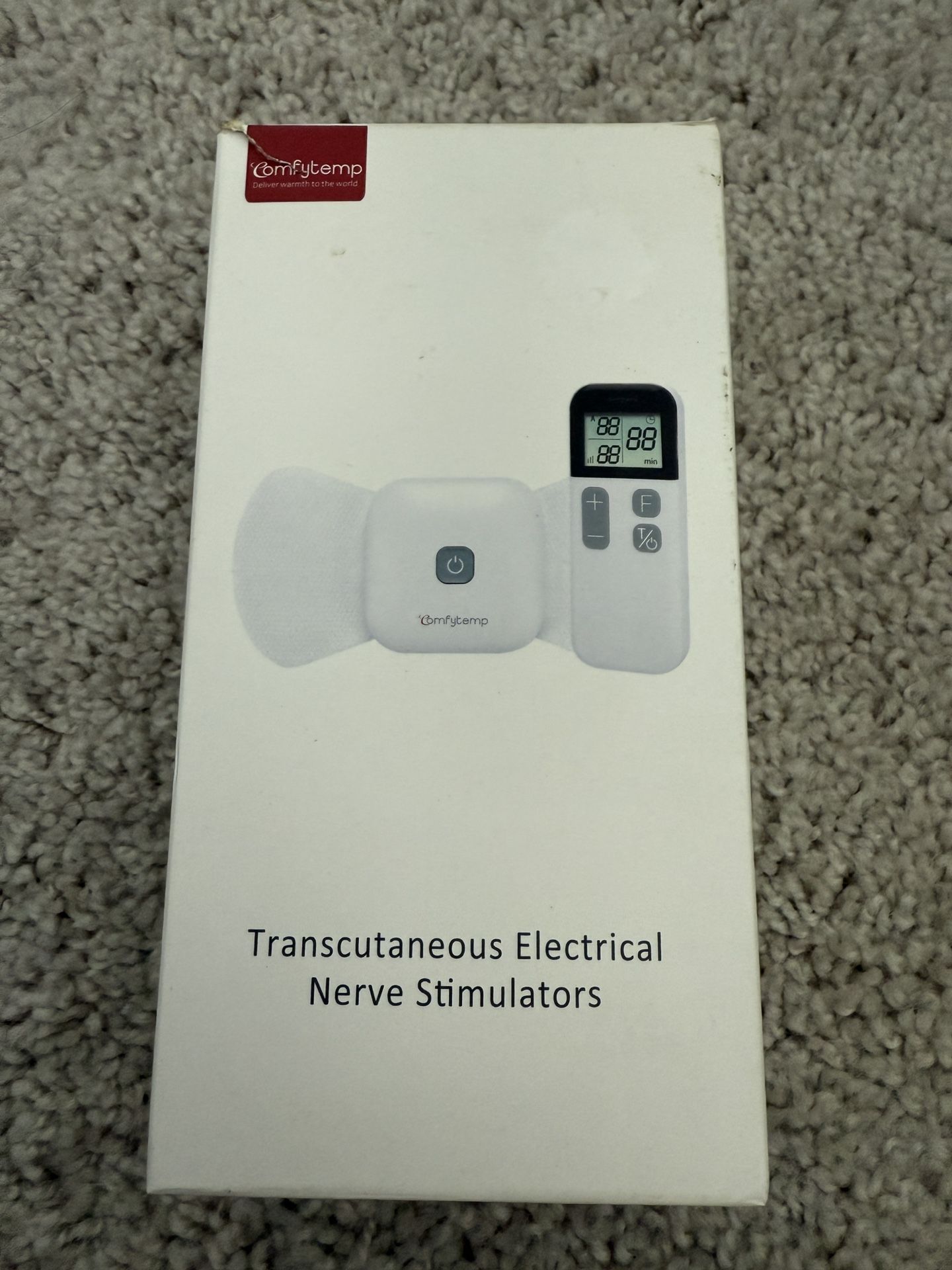 Comfytemp TENS Unit Electrical Nerve Stimulator KTR-2493 15 Modes Wireless