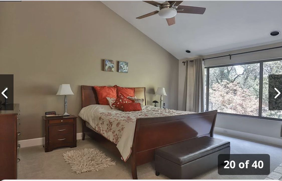 OMG …. WOW!! Beautiful Cherry Wood King Size Bedroom Set