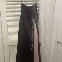 Black Pink Dress