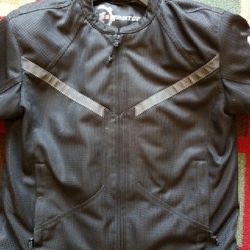 Motorcycle Jacket with protective armour