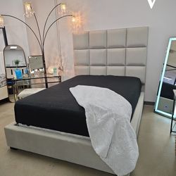 Queen Bed Frame ✅ Delivery available ✅ Financing Options Available!✔️✨️No Credit Needed✔️✨️$0 Or $50 Down Payment✨️