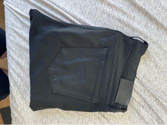 Paige 33 black jeans
