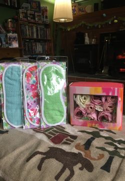 Brand New 3 Eye Masks and Peony Rose Scented Soaps!!