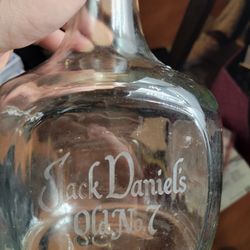 Jack Daniel's classic vintage old no. 7 decanter