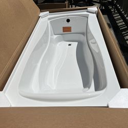Kohler Mariposa 72” x 36” Soaking Bathtub Right Hand Drain in White