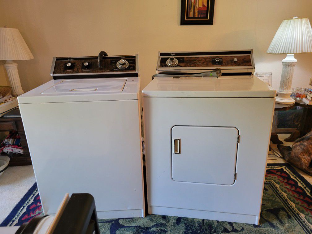 Older Washer And Dryer