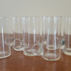 Antique Glassware Set Of 6 