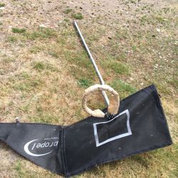 Trampoline Basket Ball Pole & Hoop