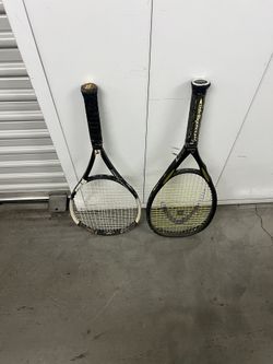2 Tennis Rackets Used But Work Good