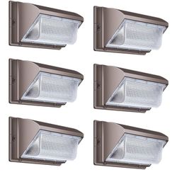 Brand New In The Box- LEDMO 120W LED Wall Pack Light,15840LM Daylight Outdoor Security Lighting,Commercial and Industrial LED Outdoor Wall Pack Lights