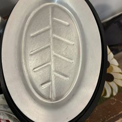 Vintage Steak Plates And Plate Holders