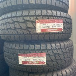 LT265/70/18 Landspider All Terrain Tires EACH TIRE $145/ CADA LLANTA- INSTALLED AND BALANCED