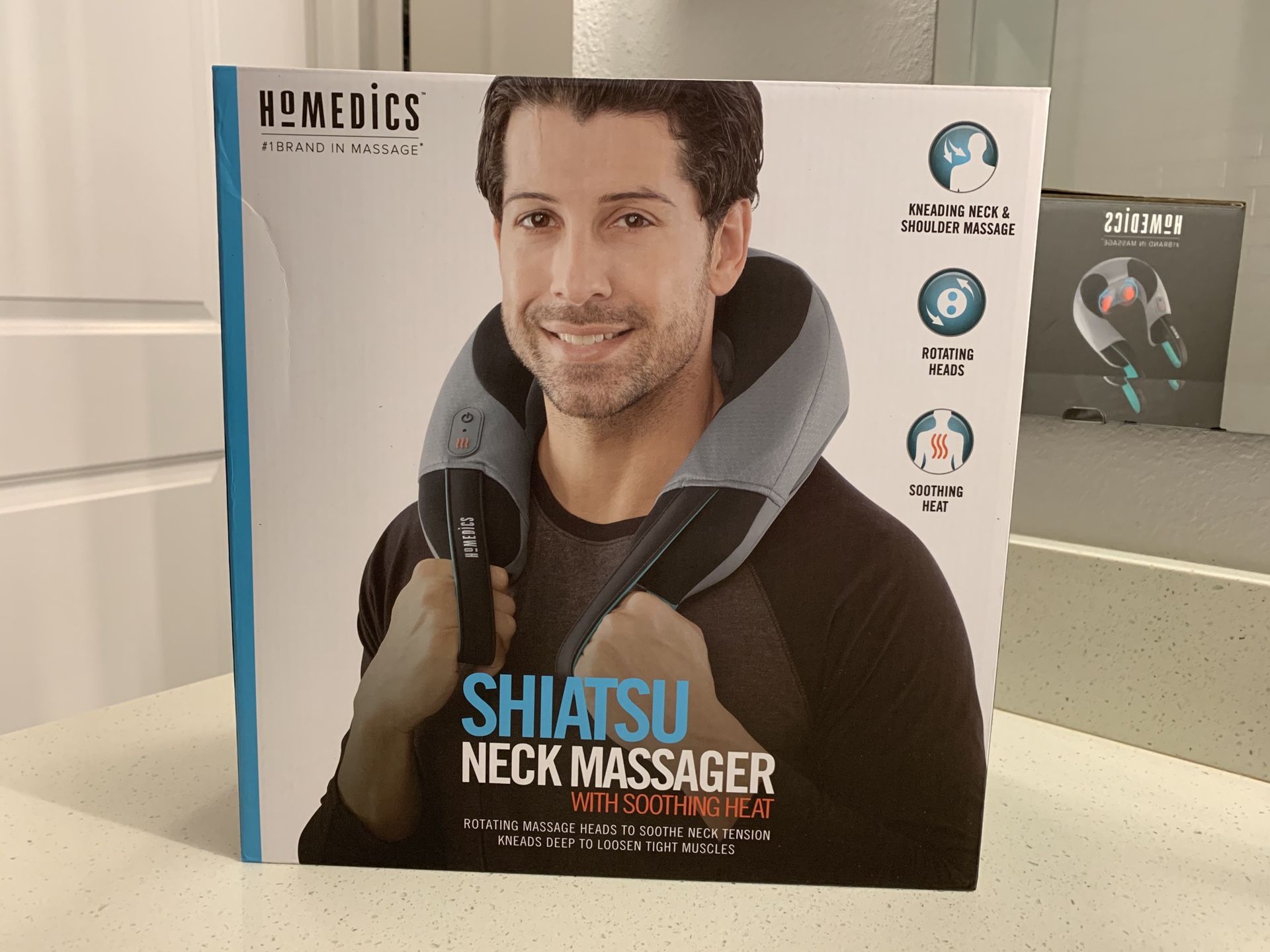 Homedics Shiatsu Neck Massager with Heat